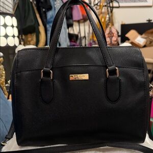 Kate Spade ♠️ Laurel Way Lanae | Black Satchel Crossbody Handbag